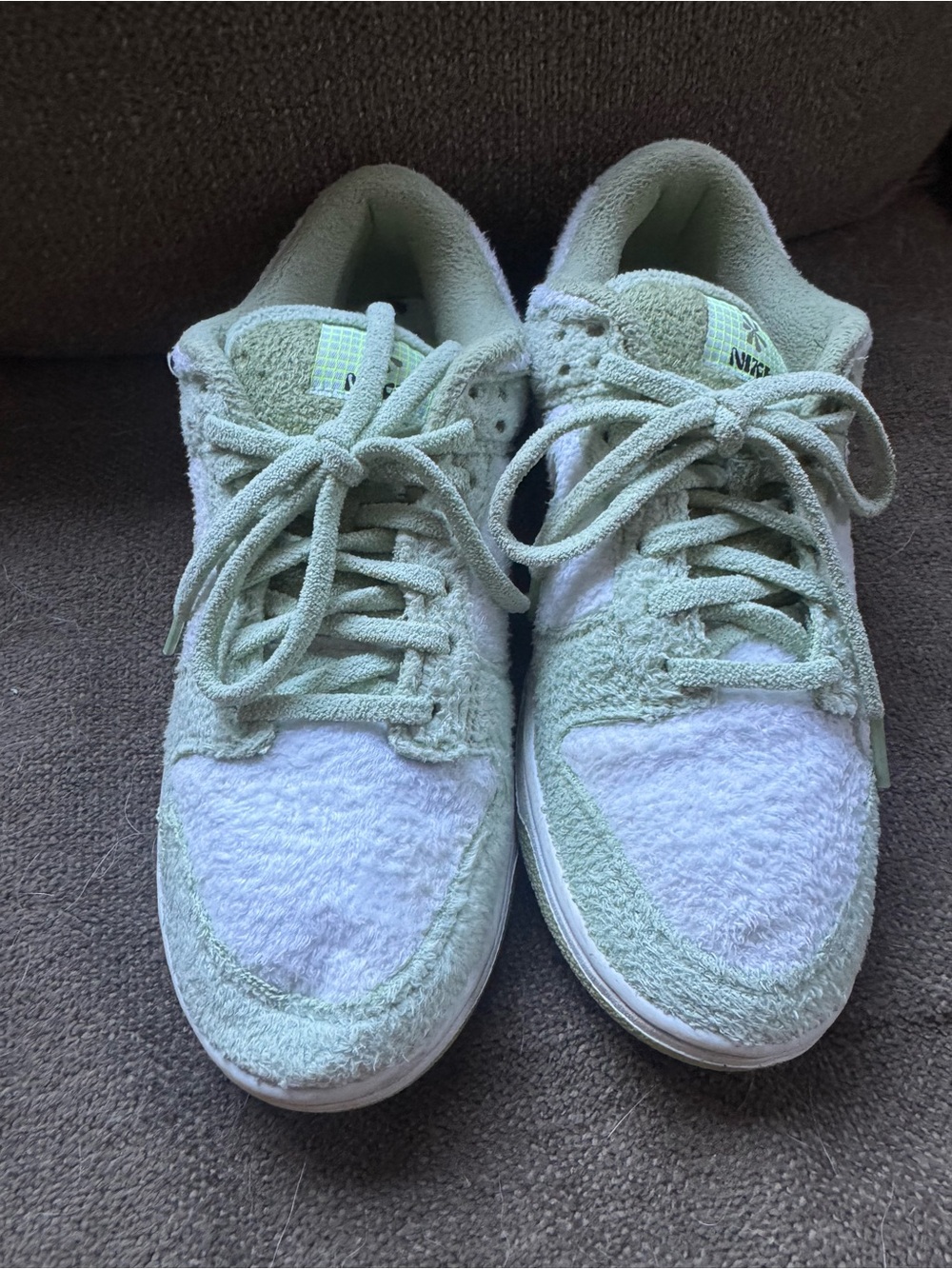 Nike Dunk Low SE Fleece Pack - Honeydew Women’s Size 8